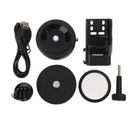 QWUUYEC Soporte Magnético para Teléfono, Montura de Ventosa con Succión al Vacío 18Kpa a 65Kpa, Doble Cara para Consola Central y Parabrisas, Compatible con 3 Cámara de Acción -