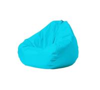 QWWQYDY Funda para Silla De Puf Funda Impermeable for puf de Exterior, sin Relleno, for jardín, Playa, Camping, Piscina, Flotante, Oxford(Sky Blue,D100cm-cover-adults)