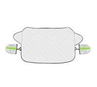 QWWQYDY Protector Parabrisas Cubierta for Parabrisas contra Hielo y Nieve, protección, Protector de Espejos, Parasol Cortavientos for Coches, común en la mayoría de los vehículos.
