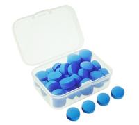 QWWQYDY Tacos De Billar 20PCS 9/10/11/12/13mm Billiard Pool Cue Tips M Hardness Table Billiard Snooker Cue Stick Tip Billiard Cue Accessories(9MM 20PCS)