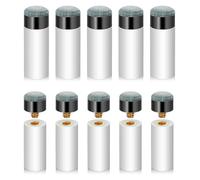 QWWQYDY Tacos De Billar 5/10 Sets of Billiard Cues Tips Replacement with Pool Cue Stick Ferrules Billiard Cues Tips Screw On Pool Cue Tips Pool Cue Tips(10Sets)