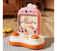 QWYEIQ Máquina de juego de tiro de baloncesto de dinosaurio, juegos de mesa para niños, juguetes electrónicos interactivos para niños de 3 a 5 años, regalo de cumpleaños, juguetes para bebés para el