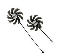 QWZOZST 2 Unidades FDC10H12S9-C GA91S2U TH9210S2H-PAA01, Ventilador de Tarjeta gráfica, Enfriador GPU, para Gainward para GTX 1660 Ti para Super para Ghost OC,RTX2060 para(9mm Plug TH9210S2H)