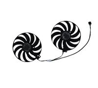 QWZOZST 2 Ventiladores de refrigeración para Tarjetas gráficas FDC10U12S9-C para ASUS Dual Radeon RX 5700 XT 5700XT EVO OC 8 GB GDDR6