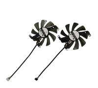 QWZOZST 2 Ventiladores TH9215S2H-PAA01 para Tarjeta gráfica, FY09015M12LPA, para Palit RTX 3060 Ti Dual OC V1 RTX3050(TH9215S2H 2 Plugs)