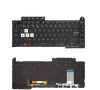 QWZOZST Teclado retroiluminado Estadounidense 2021 para ASUS, ROG, Strix G15, G513, G513Q, G513QM, G513QY y G533(US RGB Backligh)