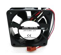 QWZOZST Ventilador de refrigeración 6 cm 2408NL-05W-B59, 24 V, 0,09 A, 3 Cables, 60 x 20 mm, 2408NL-05W-B39, 2408NL-05W-B49, 2408NL-05W-B69, Carcasa térmica para portátil(2408NL-05W-B29)