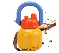 Qxcmuan Botella Térmica,Para Bebidas Frías y Calientes 650 ml Hidratación - Vaso De Acero Inoxidable Aislado Al Vacío | Para Niñas Adolescentes Niños Niños Pequeños Estudiantes Escuela Senderismo