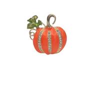 QXDZSW - Broche de calabaza de Halloween para mujer para todas las estaciones, insignia universal que gotea el aceite, bolsa de ropa, bufanda, accesorios