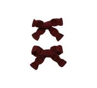 QXDZSW - Elegante diadema para el pelo con lazo para niños con clip de invierno para bebé, accesorio elegante para el cabello