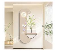 Qxgylz Decorazione Murale 3D LED, Porcellana Cristallina Arte Murale, Scultura Da Parete Illuminate, Arte Murale 3D Paesaggio, Quadro Murale LED, per Ingresso, Ufficio(E,140x70cm/55.1x27.6in)