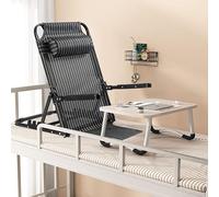 QXIRLOXWG Folding Gaming Lounge Chair with Backrest Adjustable Bed Sofa Chair Tatami Seat Support for Dormitory Lazy Sofa 7 Level Adjustable Backrest for