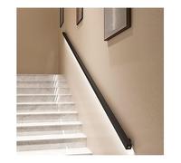 Qxmiguel Barandillas de Escalera Luces LED for escaleras, Barra de Apoyo de Acero Inoxidable, luz de Pared, Ideal for Seguridad de escaleras e iluminación de Villas. Balaustres(Human Body sensors)