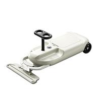 Qxmiguel Scooter niño Kart eléctrico de Limpieza for niños, con Ruedas telescópicas iluminadas de 5 velocidades, portátil, for niños de 3 años en adelante Wiggle Car(BLU,Dual Motor)