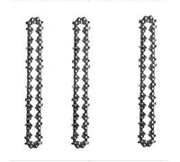 Qxryzp 4 pulgadas 6 8, para mini cadenas de motosierra de acero reemplazo de accesorios de motosierras eléctricas 0405 Reemplazo de cadena de motosierra(BLACK A 3X8INCH)