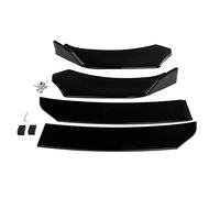 Qxryzp 4X Labio Divisor de Parachoques Delantero Universal for automóvil, for VW, Transporter Caravelle T4 T5 T6, for VW, for Golf MK5 MK6 MK7 CC, for, A4 B8 Borde del alerón Delantero