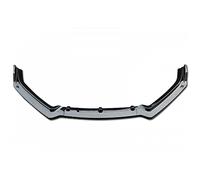 Qxryzp Accesorios del Coche Labio del Parachoques Delantero 3 Piezas Kit de carrocería del difusor Divisor Spoiler, for Skoda, Fabia 2014 2015 2016 2017 2018 2019 Negro Borde del alerón Delantero