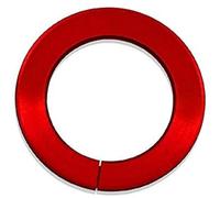 Qxryzp Anillo de decoración encendido y parada arranque motor automático, estilo coche, for NISSAN, Qashqai, Juke Lafesta, accesorios cubierta interior Anillo de inicio del panel de control