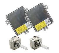 Qxryzp Control de balastos D1S 12V 35W, for , Serie 3 E90 E91 Sedan Wagon 6948180 63126948180 W3T13271 Reemplazo de balastro para Faros de xenón(2pcs-ballast-D1S)