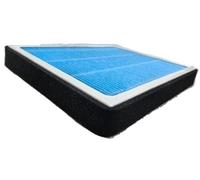 Qxryzp Filtro acondicionador de cabina carbón activado, para Lexus CT200h ES300h Es350 Is F Is250 Is350 HS250h 87139-Yzz08 Reemplazo del filtro de aire de cabina(BLACK Style C)