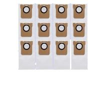Qxryzp For Xiaomi, Mijia Omni 1S B101CN B116 Accesorios Cepillo Lateral Principal Filtro Hepa fregona Bolsa de Polvo Robot Pieza Repuesto aspiradora Kit de Repuesto para Robot Aspirador(12pcs)