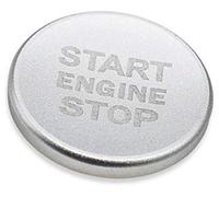 Qxryzp Funda de anillo for botón arranque motor, for VW, Phideon Teramont, decoración, accesorios interiores Anillo de inicio del panel de control