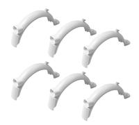 Qxryzp Guardabarros Trasero Scooter Eléctrico Accesorio Compatible, for Xiaomi, M365 Pro 2 1s Repuestos Esenciales Versión Guardabarros para Rueda Trasera de monopatín(6pc)