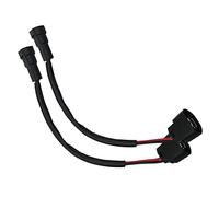 Qxryzp Kit de Faros Delanteros Coche Xenon D4S D4R 6000K lámpara Bombilla Brillante y rápido 35W OEM D2R lastre 85967-45010 KDLS001 Reemplazo de balastro para Faros de xenón(Wire)