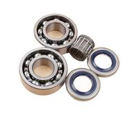 Qxryzp Kit de sello aceite cojinete cigüeñal, for Husqvarna, for 359 357 XP 357XP repuestos motor motosierra Motosierra herramientas jardín Kit de sellos de aceite para cojinetes de cigüeñal
