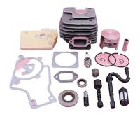 Qxryzp Kit de sello aceite filtro aire pistón cilindro 52mm, for motosierra, For Stihl MS380 038 1119 020 1202 120 1611 Cubierta de lente de faro de coche