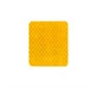 Qxryzp Mi3 Guardabarros Trasero Pegatina de Advertencia Reflectante Scooter Eléctrico, for Xiaomi, M365 Pro 2 1s Accesorios Adhesivos for Guardabarros para Rueda Trasera de monopatín(Yellow)