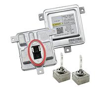 Qxryzp Módulo de Unidad Control lastre D1S E90 F10 F11 F01 F07 7237647 7318327 63117237647 63117318327 W003T20071 Reemplazo de balastro para Faros de xenón(2pcs-ballast-D1S)