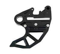 Qxryzp Protector de disco freno trasero, soporte pinza, for Husqvarna, for TE FE TX FX 125-501 200 250 300 350 390 2018 2021 TC FC Protector de disco de freno de motocicleta(Schwarz)