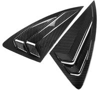 Qxryzp Rejilla de Ventana de un Cuarto Embellecedor Deflector de Obturador Triangular Exterior Coche con Rejilla Ventana Trasera, para Hyundai, para Kona N, Line 2021 2022 2023