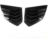 Qxryzp Rejilla de Ventana de un Cuarto Rejilla de Ventana Trasera, para X5 G05 2019-2023 Accesorios de Ajuste del alerón Triangular Lateral del Coche(Schwarz)