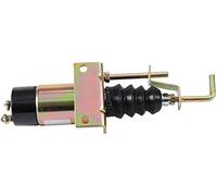Qxryzp Solenoide de combustible de la máquina Válvula solenoide de parada combustible diésel 12V 366-07197 SA-3405T repuesto
