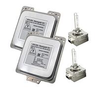 Qxryzp Unidad de Control Faros CDI con balastos D1S, for , for Mercedes, ML GL 280 300 320 350 420 450 500 5DC00906050 Reemplazo de balastro para Faros de xenón(2pcs-5DC00906050-D1S)