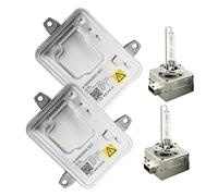Qxryzp Unidad de Control lastre D1S D1R con Cable, for , for Mercedes, 130732931201 A1669002800 130732926301/130732927200 Reemplazo de balastro para Faros de xenón(2pcs-ballast-D1S)