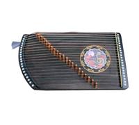 QXSJEDYCH Cítara china, 12 patrones del zodíaco, Entrenador de dedos profesional de 21 cuerdas Adecuado for niños, adultos, Guzheng portátil con accesorios, 60x35 CM Guzheng(Color:SHE)