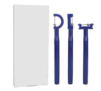 Qxtey Juego de entrenamiento para lengua, 3 piezas 3 en 1, kit de fortalecimiento de lengua y tratamiento de ortodoncia para fortalecer y mejorar la movilidad de la lengua y la función muscular oral