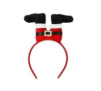 QXWD - Diademas de Navidad divertidas con patas de Papá Noel, regalos de Navidad, decoración de fiesta de Navidad