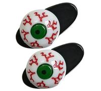 QXWD - Pasadores sangrientos con forma de globo ocular, tocado para fiestas de cumpleaños para Halloween