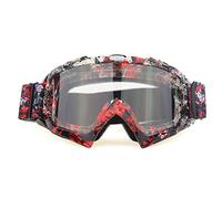 QXYOGO Gafas Motocross,Gafas Moto Gafas de Motocicleta Casco de Carretera Ski Casque Casccycle Gafas Eyewear Snowboard Racing Moto Bike Gafas de Sol Moto(NO19)