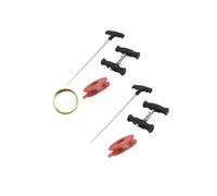 QXYSLHKC Juego de Herramientas for Quitar Parabrisas de Coche, Compacto, con Alambre de Acero, de Calidad, Agarre cómodo, removedor de Parabrisas automotriz Universal.(4pcs -B)