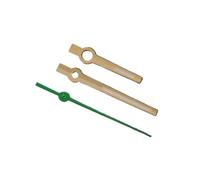QXYSLHKC Manecillas de Reloj Serie NH C3 manecillas de Reloj Luminosas Verdes aptas for NH35 NH36 4R 7S(Top 80.Gold Green)