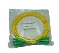 QYCWHXVDF 10 Uds. Por bolsa parche de fibra óptica SC cable 1M modo único G652D SX 3,0mm alta resistencia a la tracción baja pérdida for una mejor velocidad de Internet(10PCS SC APC-SC APC)
