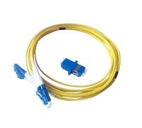 QYCWHXVDF Cable de Internet de fibra óptica, 1 unidad, modo único, doble núcleo, 9/125 LSZH LC/UPC-LC/UPC 1M-20M 3,0mm/2,0mm, Cable de extensión de fibra óptica(Dual 20M2.0mmAdapter)