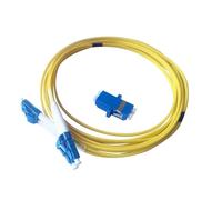 QYCWHXVDF Cable de Internet de fibra óptica, 1 unidad, modo único, doble núcleo, 9/125 LSZH LC/UPC-LC/UPC 1M-20M 3,0mm/2,0mm, Cable de extensión de fibra óptica(Dual 3M2.0mm Adapter)