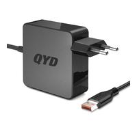 QYD 65W 40W Cargador Portatil Compatible con Lenovo Yoga 3 Pro 1170 1370 | Alimentación de 65W para Lenovo Yoga 3 Pro 1170 1370; cargador de repuesto práctico para casa, oficina, estudio y viajes.