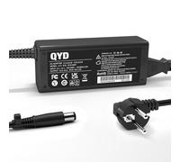 QYD 65W Cargador Portatil Compatible con HP 584037-001 n17908 Compaq Presario CQ62-200CA CQ58-125EA CQ58-153SA CQ58-260SA CQ58-261SA CQ61-420US CQ61-411WM CQ61-410US Adaptador Alimentador